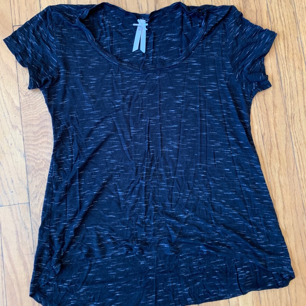 Heathered tee